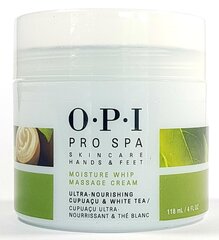 Massaažikreem OPI Pro SPA Moisture Whip Massage Cream, 118 ml hind ja info | Massaažiõlid | hansapost.ee