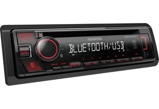 Kenwood KDC-BT440U car media receiver Black 50 W Bluetooth price and information | Car radios, multimedia | hansapost.ee