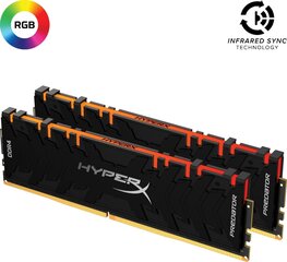 HyperX Predator HX436C17PB3AK2/32 memory module 32 GB 2 x 16 GB DDR4 3600 MHz цена и информация | Объём памяти (RAM) | hansapost.ee