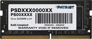 Patriot PSD416G240081S price and information | Operating memory | hansapost.ee