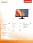 Lenovo ThinkVision E24q-20 23.8" 4 ms 300 nits HDMI, DP Raven Black hind ja info | Monitorid | hansapost.ee