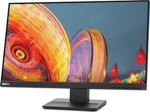 Lenovo ThinkVision E24q-20 23.8" 4 ms 300 nits HDMI, DP Raven Black hind ja info | Monitorid | hansapost.ee