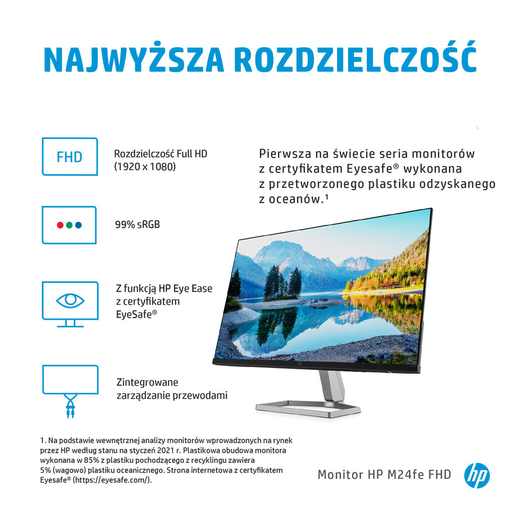 HP M24FE hind ja info | Monitorid | hansapost.ee
