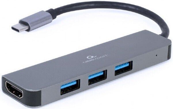 Gembird USB-C TO HDMI/USB3/2IN1 A-CM-COMBO2-01 цена и информация | USB adapterid ja jagajad | hansapost.ee