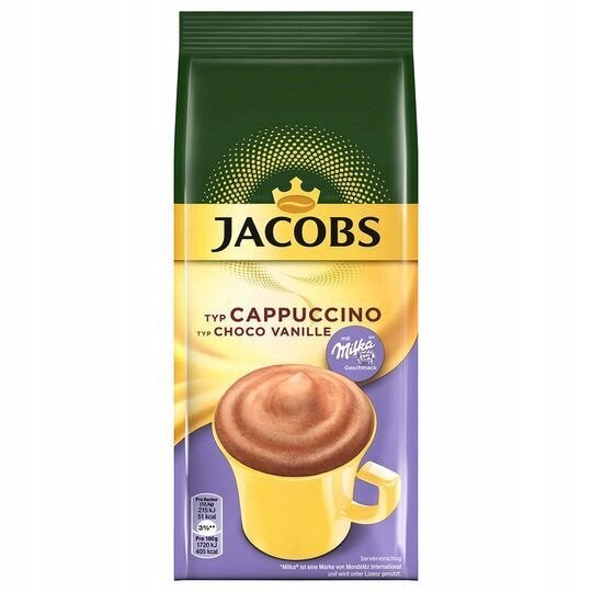 Jacobs Cappuccino Choco Vanille tirpi kava, 500 g. hind ja info | Kohv ja kakao | hansapost.ee