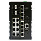 Edimax IGS-5416P network switch Managed Gigabit Ethernet (10/100/1000) Power over Ethernet (PoE) Black hind ja info | Võrgulülitid | hansapost.ee