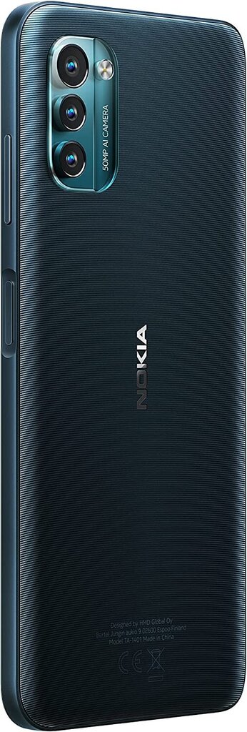Nokia G21, 128 GB, Dual SIM Nordic Blue цена и информация | Telefonid | hansapost.ee