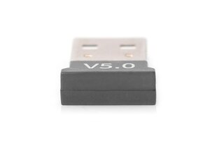 Нано-USB-адаптер Digitus Bluetooth 5.0 цена и информация | Адаптеры, USB-разветвители | hansapost.ee