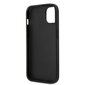 Guess PC/TPU Glitter Flakes Metal Logo Case for iPhone 14 Plus Black цена и информация | Telefonide kaitsekaaned ja -ümbrised | hansapost.ee