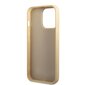 Guess PC/TPU Glitter Flakes Metal Logo Case for iPhone 14 Pro Max Gold цена и информация | Telefonide kaitsekaaned ja -ümbrised | hansapost.ee