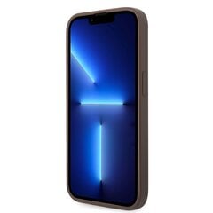 Guess 4G Stripe Case для iPhone 14 Pro Max Brown цена и информация | Чехлы для телефонов | hansapost.ee