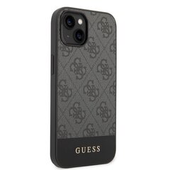 Guess 4G Stripe Case for iPhone 14 Plus Grey hind ja info | Telefonide kaitsekaaned ja -ümbrised | hansapost.ee