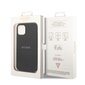 Guess PU Leather Saffiano Case for iPhone 14 Plus Black hind ja info | Telefonide kaitsekaaned ja -ümbrised | hansapost.ee