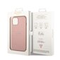 Guess PU Leather Saffiano Case for iPhone 14 Plus Pink цена и информация | Telefonide kaitsekaaned ja -ümbrised | hansapost.ee