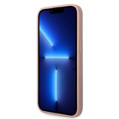 Guess PU Leather Saffiano Case for iPhone 14 Pro Max Pink hind ja info | Telefonide kaitsekaaned ja -ümbrised | hansapost.ee