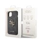 Guess PU 4G Metal Logo Case for iPhone 14 Plus Grey hind ja info | Telefonide kaitsekaaned ja -ümbrised | hansapost.ee