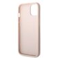 Guess PU 4G Metal Logo Case for iPhone 14 Plus Pink hind ja info | Telefonide kaitsekaaned ja -ümbrised | hansapost.ee