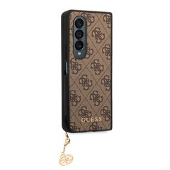 Guess 4G Charms Case for Samsung Galaxy Z Fold 4 Brown цена и информация | Чехлы для телефонов | hansapost.ee