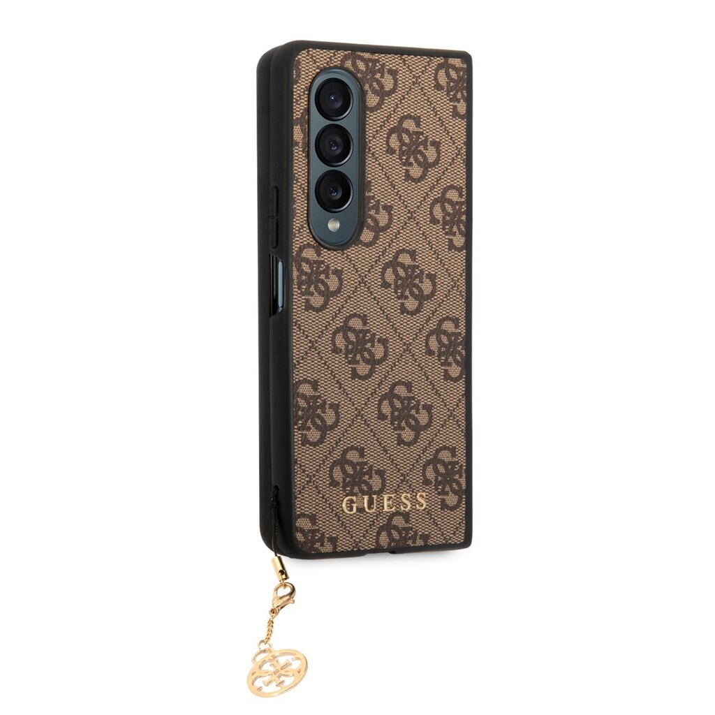 Guess 4G Charms Case for Samsung Galaxy Z Fold 4 Brown цена и информация | Telefonide kaitsekaaned ja -ümbrised | hansapost.ee