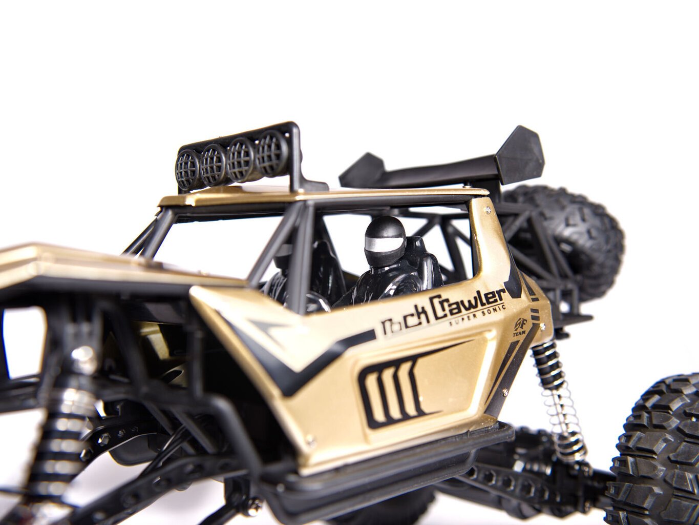 Samochód RC Rock Crawler 2.4GHz 1:8 51cm złoty hind ja info | Mänguasjad poistele | hansapost.ee