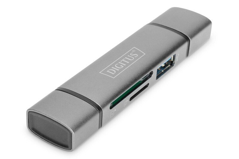 Digitus Kaardilugeja USB DA-70886 hind ja info | USB adapterid ja jagajad | hansapost.ee