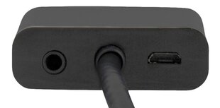 Deltaco, HDMI/VGA, 0.2 m hind ja info | USB adapterid ja jagajad | hansapost.ee