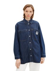 Женская джинсовая блузка Tom Tailor, темно-синий цвет цена и информация | Женские блузки, рубашки | hansapost.ee
