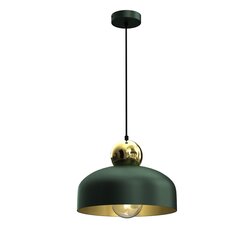 подвесной светильник harald золото/зеленый 1xe27 цена и информация | Люстры | hansapost.ee