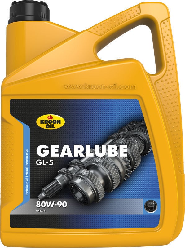 Käigukasti õli Kroon-Oil Gearlube GL-5 80W-90, 5L цена и информация | Eriotstarbelised määrdeõlid ja määrdevedelikud | hansapost.ee