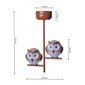 Milagro lastelamp Owl hind ja info | Lastetoa valgustid | hansapost.ee