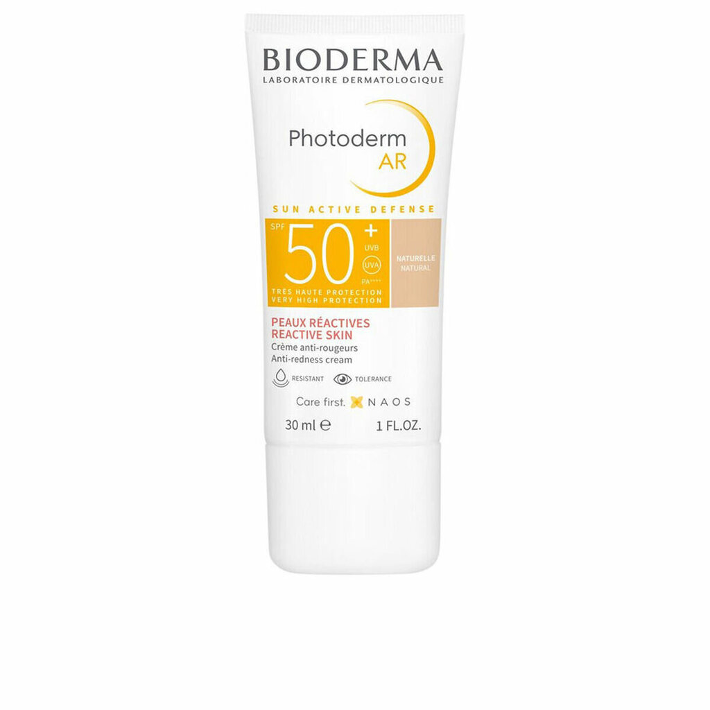 Kaitsev toniseeriv kreem punetuse vastu Bioderma Photoderm Ar SPF 50+, 30 ml цена и информация | Päikesekaitse ja päevitusjärgsed kreemid | hansapost.ee