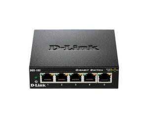 D-Link DGS105/E hind ja info | D-Link Arvutid ja IT- tehnika | hansapost.ee