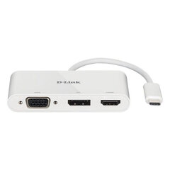 USB-разветвитель D-Link DUB-V310             Белый цена и информация | Адаптеры, USB-разветвители | hansapost.ee