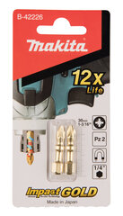 Торсионный наконечник Makita B-42226 T, 25-65 мм (3) Dbl-End  цена и информация | Механические инструменты | hansapost.ee