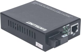 Двунаправленный медиаконвертер Intellinet WDM Gigabit, одномодовый, 100/1000 BASE-T RJ45/1000BASE-SX SM SC цена и информация | Intellinet Компьютерная техника | hansapost.ee