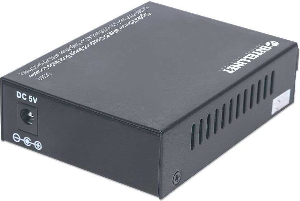 Kahesuunaline meediumimuundur Intellinet WDM Gigabit, ühe režiimiga, 100/1000 BASE-T RJ45/1000BASE-SX SM SC цена и информация | Juhtmeta pöörduspunktid | hansapost.ee