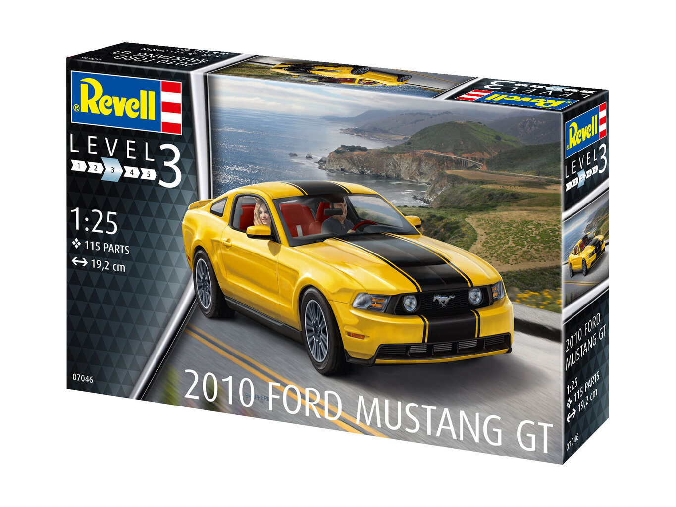 Revell Plastmudel Auto Ford Mustang GT 2010 цена и информация | Klotsid ja konstruktorid | hansapost.ee