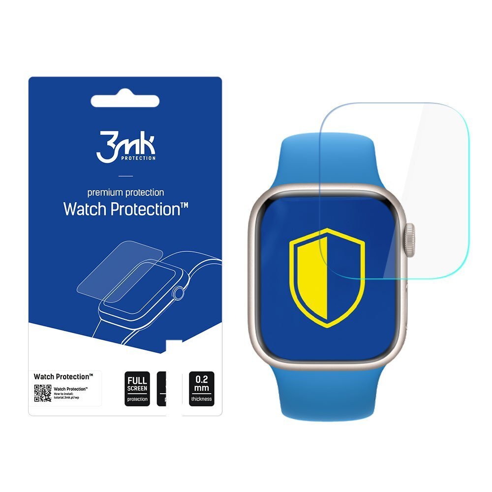 3mk protective film Watch Protection ARC for Apple Watch 8 41mm цена и информация | Nutikellade aksessuaarid ja tarvikud | hansapost.ee