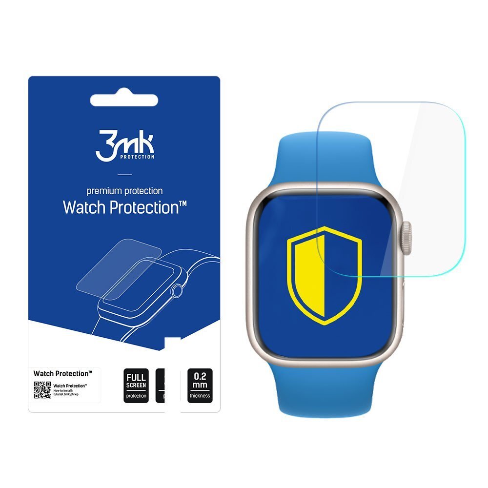 3mk Full Screen Clear Protector ARC+ for Apple Watch SE 2022 40mm hind ja info | Nutikellade aksessuaarid ja tarvikud | hansapost.ee