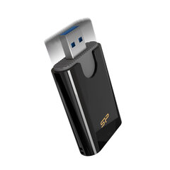 Устройство чтения карт памяти Silicon Power USB 3.2 Gen 1 Type-A Карты SD/microSD UHS-I и MMC SPU3AT5REDEL300K цена и информация | Адаптеры, USB-разветвители | hansapost.ee