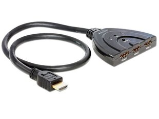 Delock Jaotur 3 seadmele (3xHDMI) Kahesuunaline hind ja info | USB adapterid ja jagajad | hansapost.ee