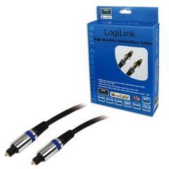 LogiLink TOSLINK, kvaliteetne helikaabel 1.5 цена и информация | Кабели и провода | hansapost.ee