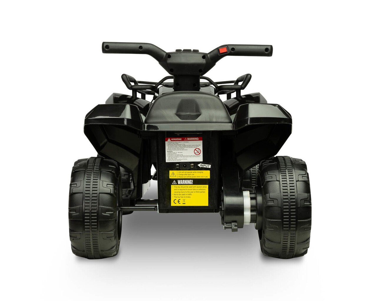 Laste elektriline ATV Toyz Raptor Black цена и информация | Laste elektriautod | hansapost.ee