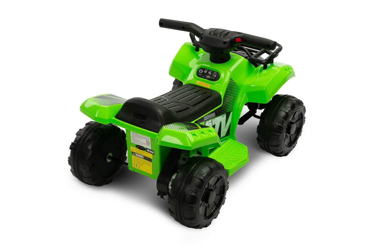 Laste elektriline neljarattaline Toyz Raptor, roheline цена и информация | Laste elektriautod | hansapost.ee
