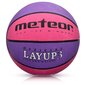 Korvpall Meteor LayUp 3 roosa/lilla 07081 цена и информация | Korvpallid | hansapost.ee