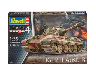 Немецкий тяжелый танк Revell Турель Tiger II Henschel цена и информация | Revell Товары для детей и младенцев | hansapost.ee