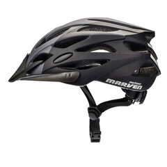 Dviratininko šalmas Meteor Marven, juodas, dydis L (58-61 cm) price and information | Helmets | hansapost.ee