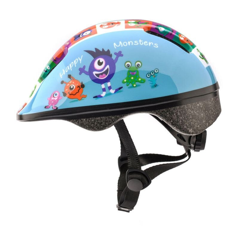 Reguliuojamas vaikiškas dviratininko šalmas Meteor Happy Monsters KS06, mėlynas цена и информация | Kiivrid | hansapost.ee