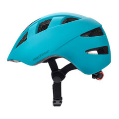 Регулируемый детский велосипедный шлем Meteor PNY 11, бирюзовый цвет цена и информация | Шлемы | hansapost.ee