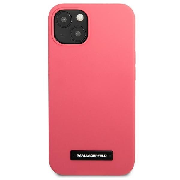 Karl Lagerfeld KLHCP13MSLMP1PI iPhone 13 6,1" hind ja info | Telefonide kaitsekaaned ja -ümbrised | hansapost.ee